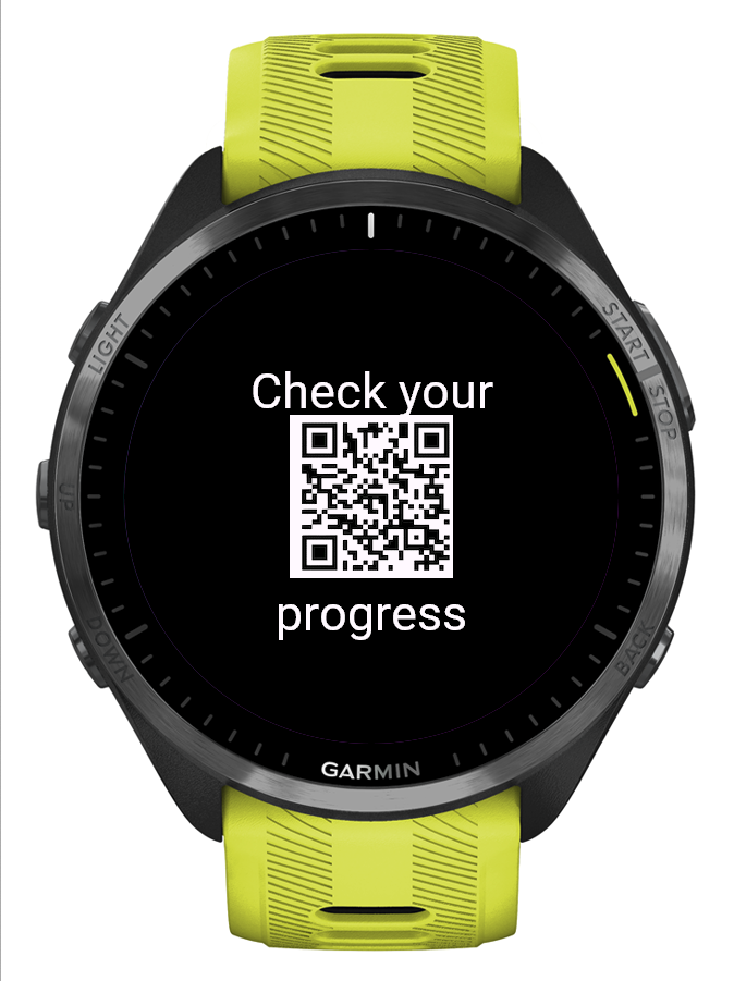 QR code screen